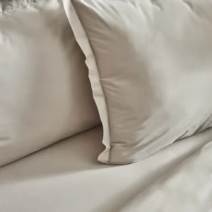 Karaca Home Cool Touch Basic tweepersoons dekbedovertrekset | Grijs