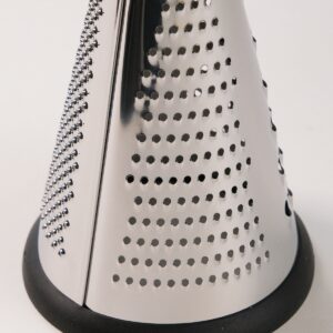 Gourmet rasp met acaciahouten handgreep rvs