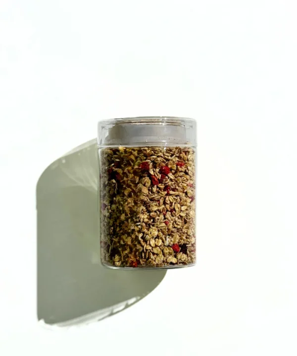 Misu glazen voorraadpot rond | 2 stuks | 800 ml