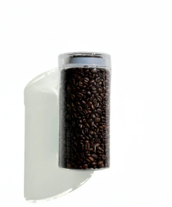 Misu glazen voorraadpot rond | 2 stuks | 1200 ml