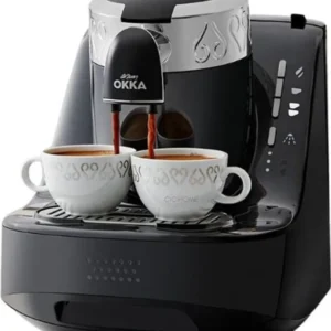 Arzum Okka Turks koffiezetapparaat OK002 | Zwart-chroom