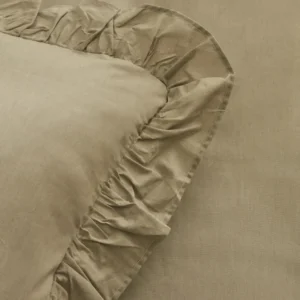 Karaca Home Pure Ruffle king size dekbedovertrekset | Salie