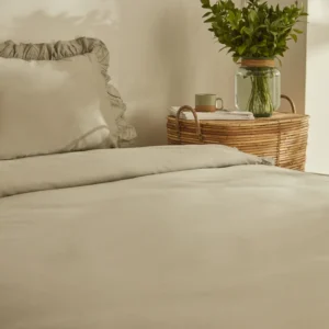 Karaca Home Pure Ruffle king size dekbedovertrekset | Salie