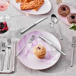 Karaca Tivoli 30-delige bestekset zilver – 6 Personen