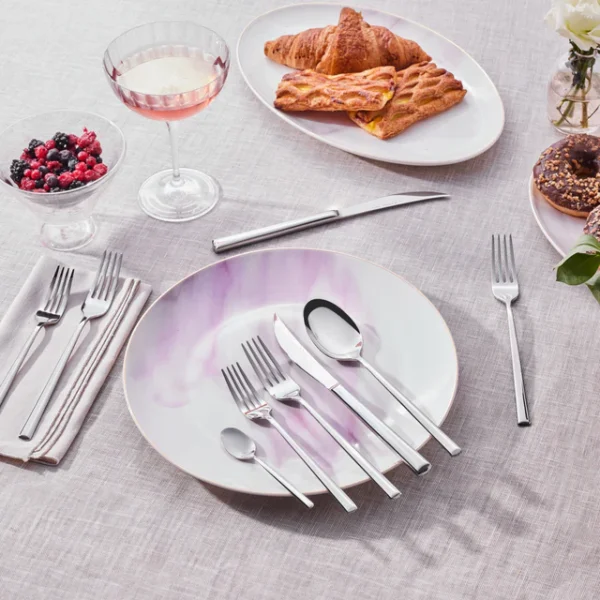 Karaca Tivoli 30-delige bestekset zilver – 6 Personen