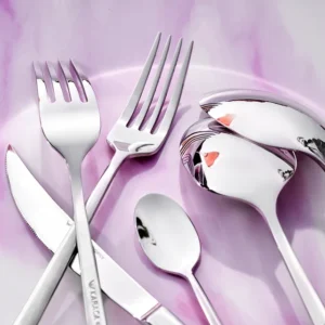 Karaca Tivoli 30-delige bestekset zilver – 6 Personen