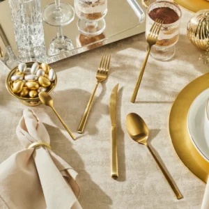 Karaca Tivoli 30-delige bestekset mat goud – 6 Personen