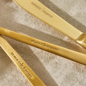 Karaca Tivoli 30-delige bestekset mat goud – 6 Personen