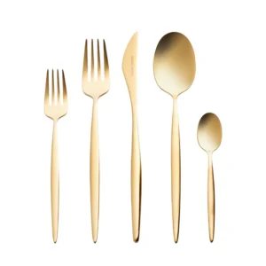 Karaca Lizbon 30-delige bestekset mat goud – 6 Personen