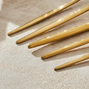 Karaca Lizbon 30-delige bestekset mat goud – 6 Personen