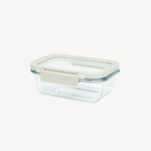 Neoflam Comodo glazen vershouddoos beige | 370 ml