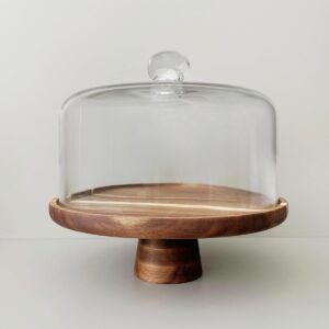 Vita acacia houten taartplateau groot | 30,5 cm