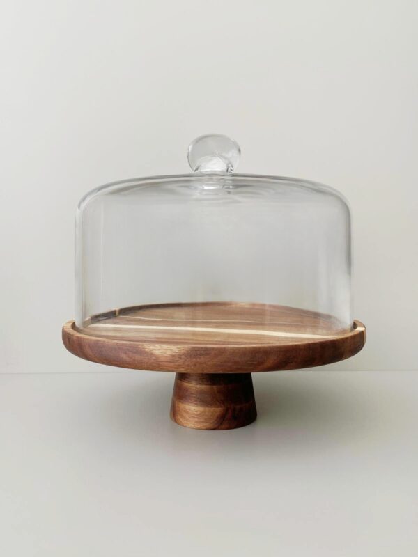Vita acacia houten taartplateau groot | 30,5 cm