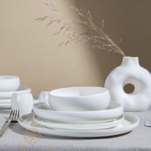 Orbina 27-delige serviesset voor 6 personen | Wit