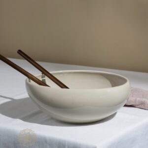 Barles Biscuit saladekom Beige | 23 cm