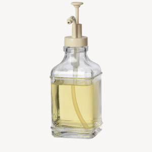 Gael glazen dispenser fles 500 ml – Beige