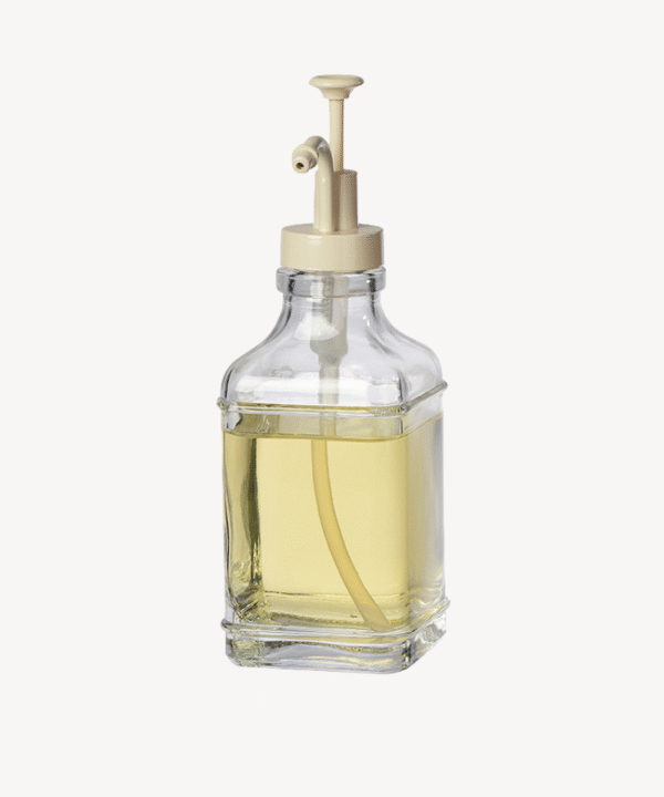 Gael glazen dispenser fles 500 ml – Beige