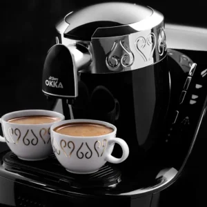 Arzum Okka Turks koffiezetapparaat OK002 | Zwart-chroom
