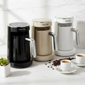 Korkmaz Keyif Türk elektrische Turkse koffiemachine | Beige