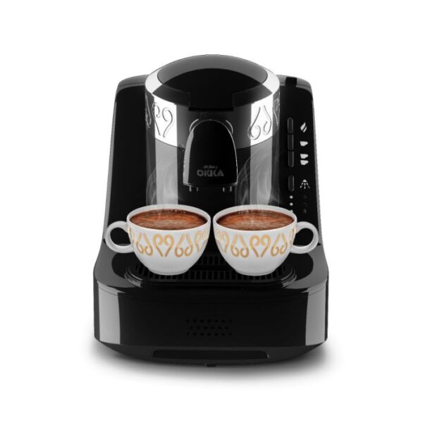 Arzum Okka Turks koffiezetapparaat OK002 | Zwart-chroom