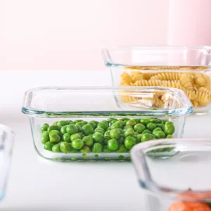 Neoflam Comodo glazen vershouddoos beige | 1000 ml