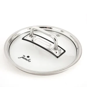 Jumbo Assos 6-delige premium RVS midi pannenset – 16/18/20 cm 