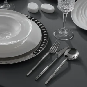 Jumbo 9100 84-delige bestekset – 12 Persoons – Premium RVS