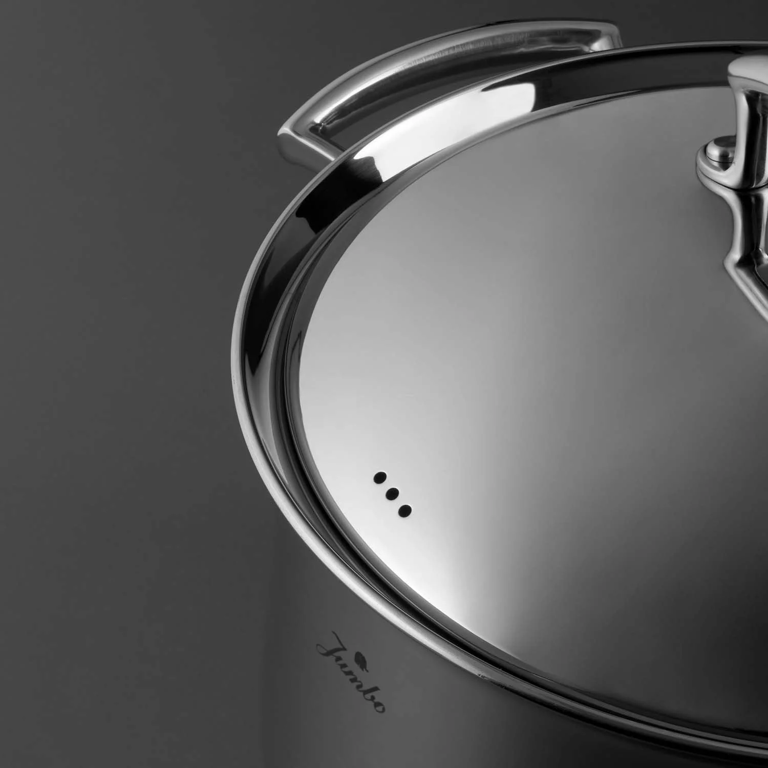 Jumbo Flame 5-Ply 8-delige premium pannenset