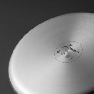 Jumbo Flame 5-Ply 8-delige premium pannenset 