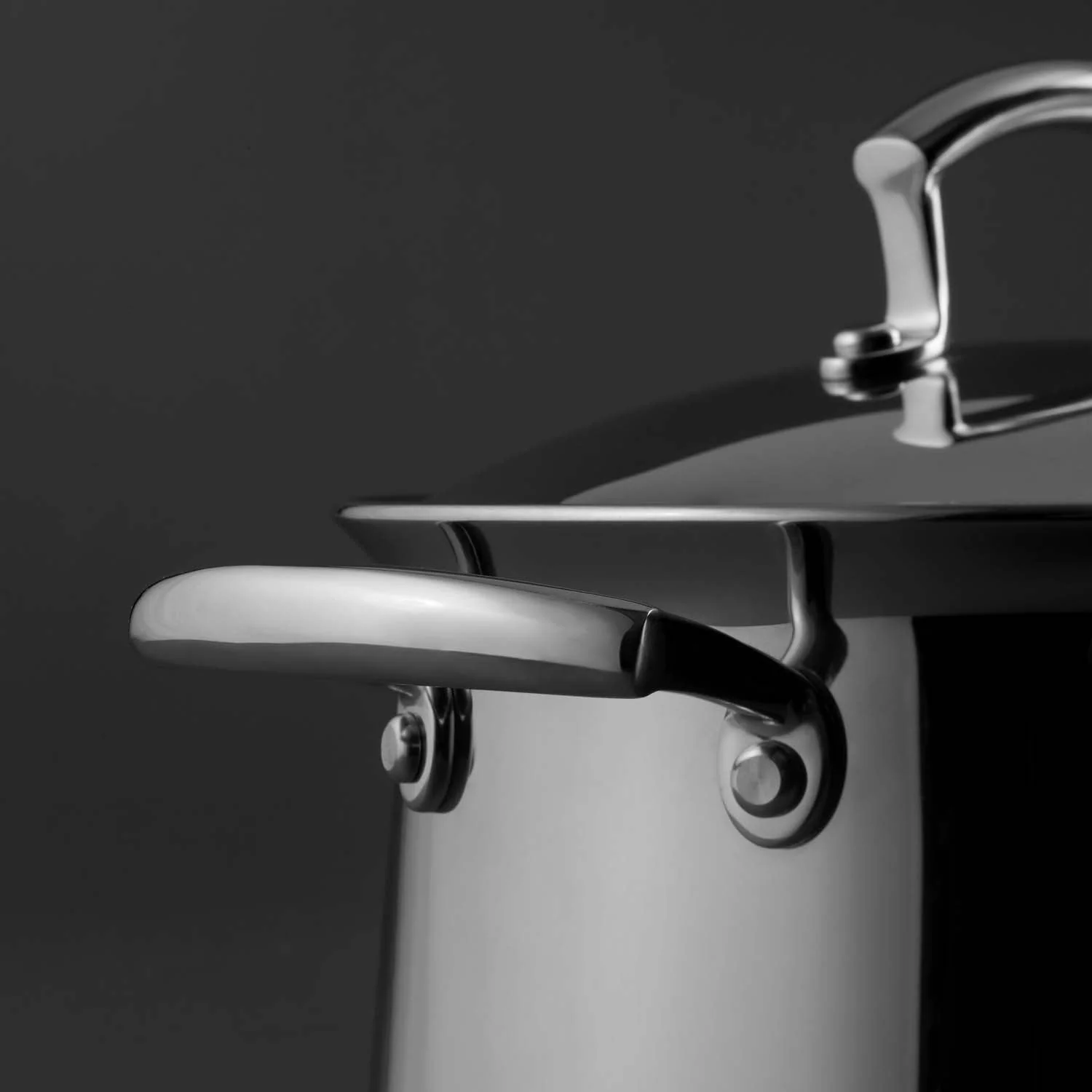 Jumbo Flame 5-Ply 8-delige premium pannenset