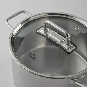 Jumbo Assos 6-delige premium RVS midi kookpannenset – 16/18/20 cm 