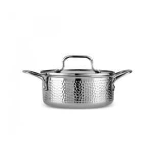 Karaca Powersteel 316+ Enzo 8-delige rvs pannenset