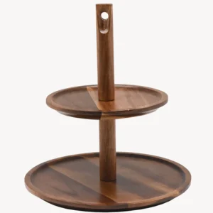 Lumo acaciahouten etagere – 25 cm