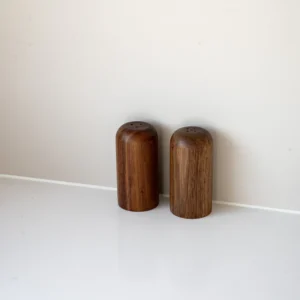 Nivo acaciahouten zout- en peper set – 2-delig