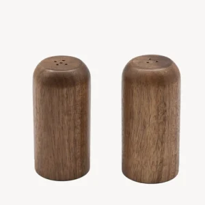 Nivo acaciahouten zout- en peper set – 2-delig