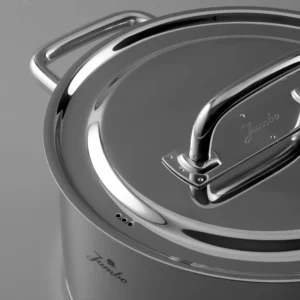 Jumbo Metalix 8-delige RVS premium pannenset 