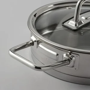 Jumbo Assos 6-delige premium RVS midi pannenset – 16/18/20 cm 