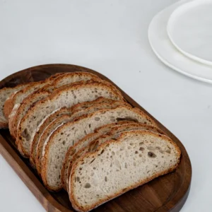 Lumo acaciahouten dienblad ovaal – Houten serveerplank 34 cm