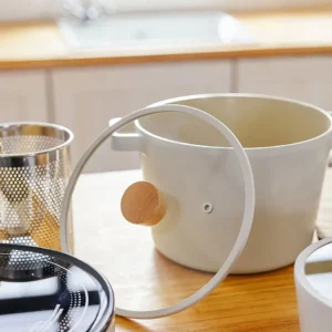 Neoflam FIKA soeppan 22 cm – 4,65 L | Crème