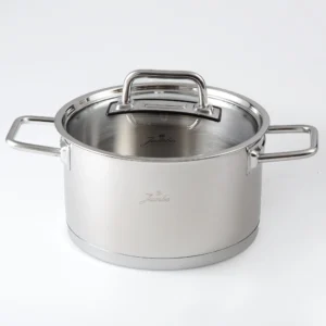 Jumbo Assos 6-delige premium RVS midi kookpannenset – 16/18/20 cm 