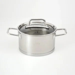 Jumbo Assos 6-delige premium RVS midi kookpannenset – 16/18/20 cm 