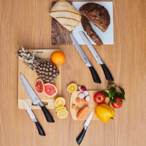 Karaca Mastersharp 6-delige messenset | Zwart