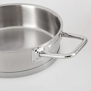 Jumbo Assos 6-delige premium RVS midi pannenset – 16/18/20 cm 