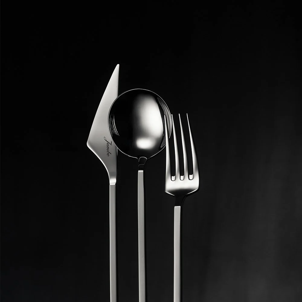 Jumbo 9100 84-delige bestekset – 12 Persoons – Premium RVS