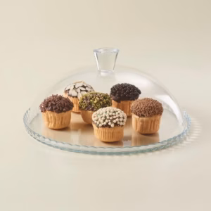 Pasabahce Patisserie glazen taartstolp – 32 cm