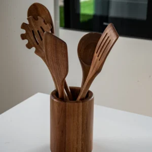 Nova acaciahouten keukengerei set – 6-delig
