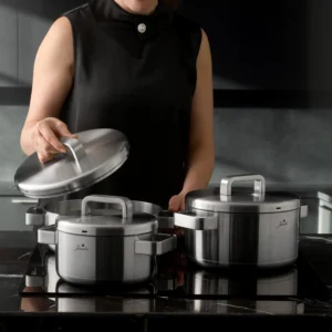 Jumbo Monaco 3-Ply 8-delige premium pannenset 