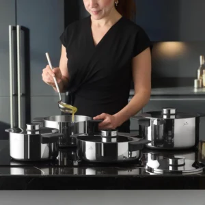 Jumbo Infinity 3-Ply 8-delige pannenset – Premium Tri-Ply roestvrijstaal