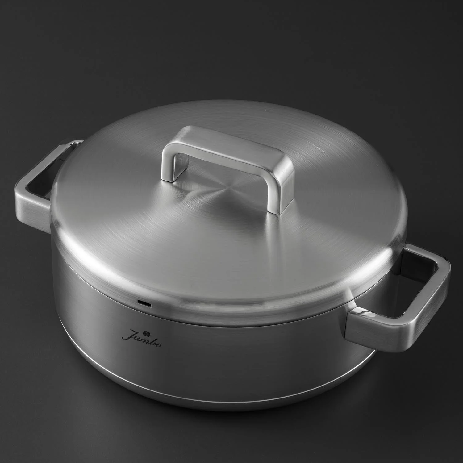 Jumbo Monaco 3-Ply 8-delige premium pannenset