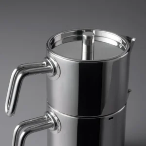 Jumbo Metalix RVS inductie theepot – 18/10 Roestvrijstaal – 1,5 + 1,1 Liter